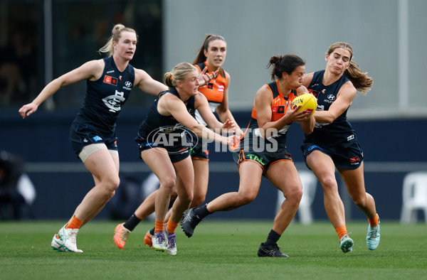 AFLW 2025 Round 11 - Carlton v GWS - A-64195412