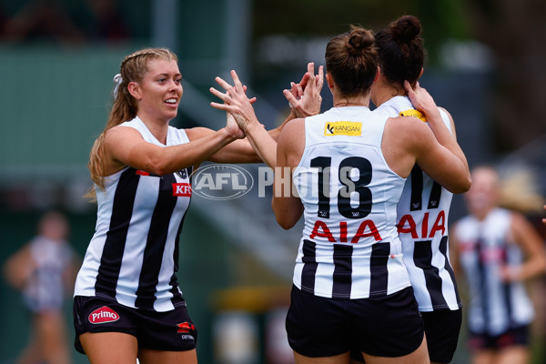 AFLW 2025 Round 11 - Gold Coast v Collingwood - A-64195423