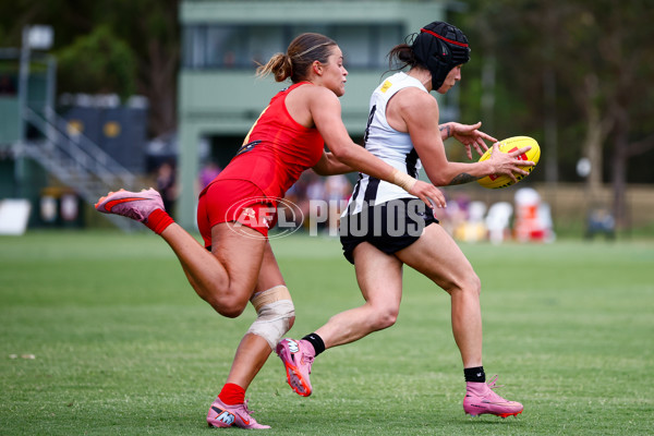 AFLW 2025 Round 11 - Gold Coast v Collingwood - A-64195437