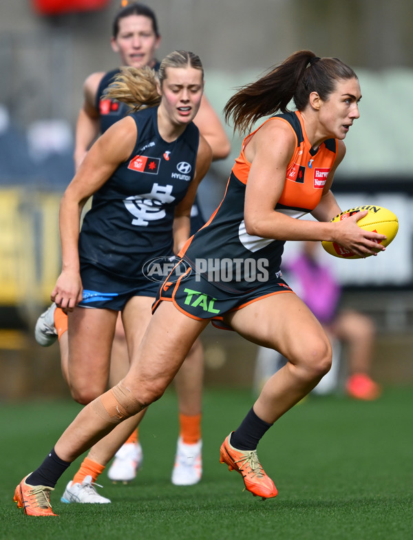 AFLW 2025 Round 11 - Carlton v GWS - A-64195455