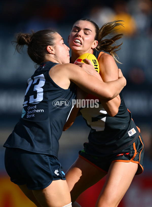 AFLW 2025 Round 11 - Carlton v GWS - A-64197165