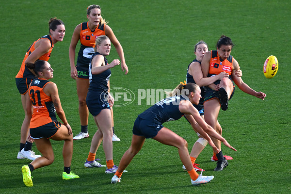 AFLW 2025 Round 11 - Carlton v GWS - A-64197169