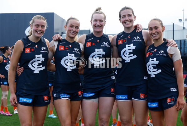 AFLW 2025 Round 11 - Carlton v GWS - A-64197181