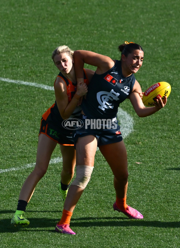 AFLW 2025 Round 11 - Carlton v GWS - A-64197198