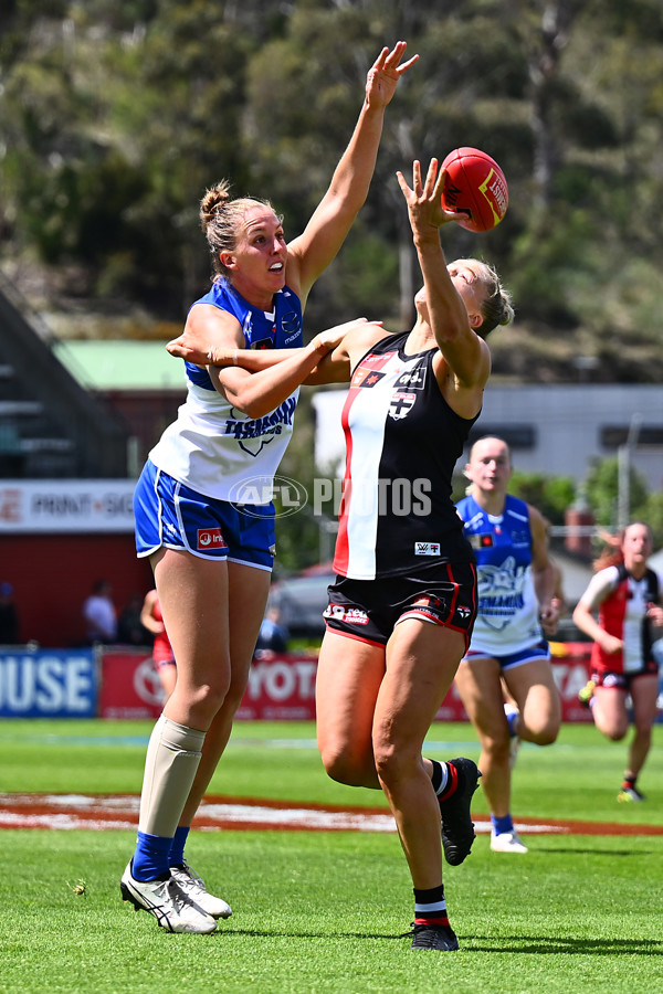 AFLW 2025 Round 11 - North Melbourne v St Kilda - A-64197210