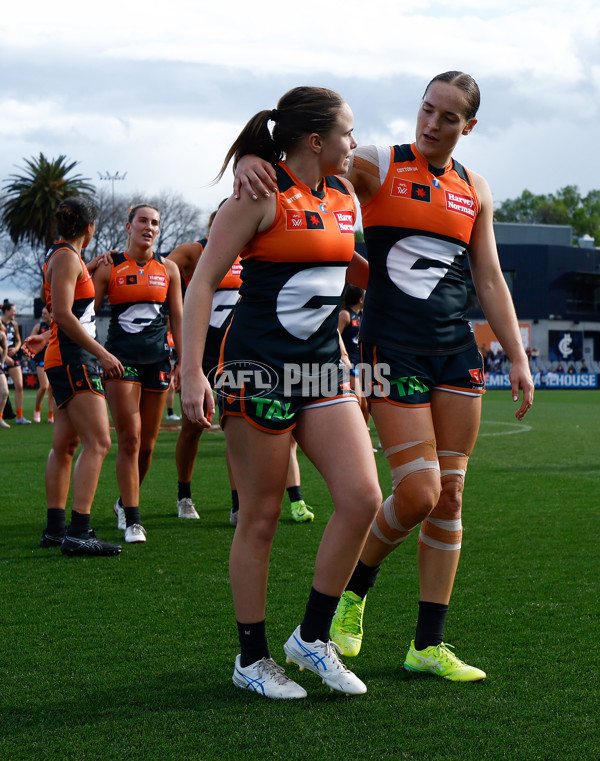 AFLW 2025 Round 11 - Carlton v GWS - A-64198149