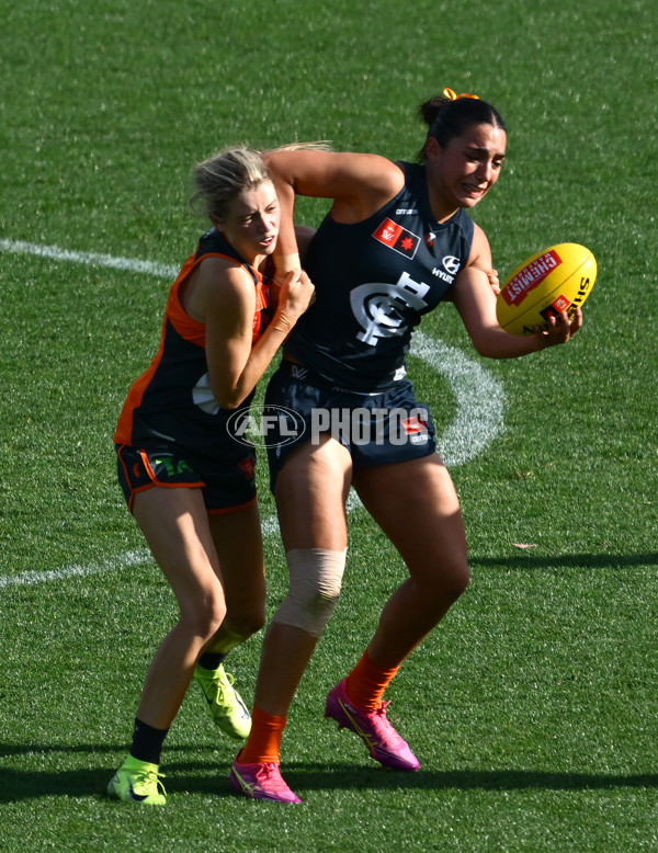 AFLW 2025 Round 11 - Carlton v GWS - A-64198168