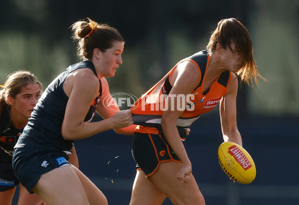 AFLW 2025 Round 11 - Carlton v GWS - A-64198169