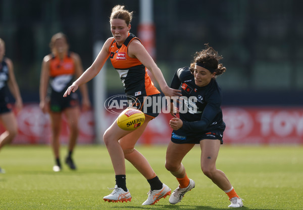 AFLW 2025 Round 11 - Carlton v GWS - A-64198170