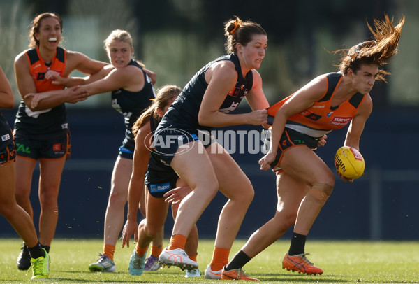 AFLW 2025 Round 11 - Carlton v GWS - A-64198171