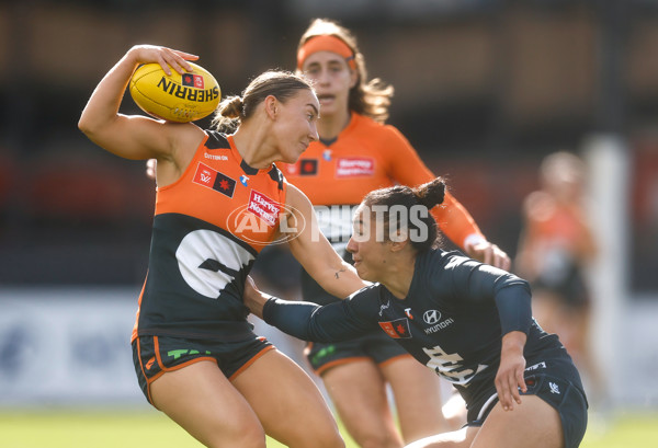 AFLW 2025 Round 11 - Carlton v GWS - A-64199846