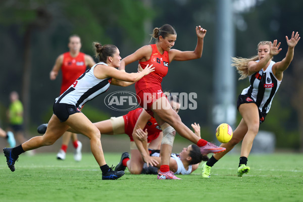AFLW 2025 Round 11 - Gold Coast v Collingwood - A-64199877