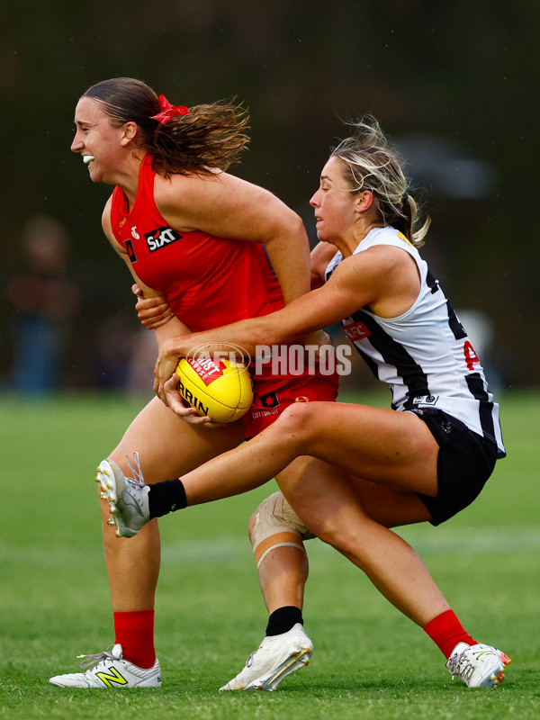 AFLW 2025 Round 11 - Gold Coast v Collingwood - A-64199926