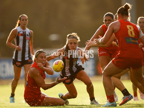 AFLW 2025 Round 11 - Gold Coast v Collingwood - A-64200979