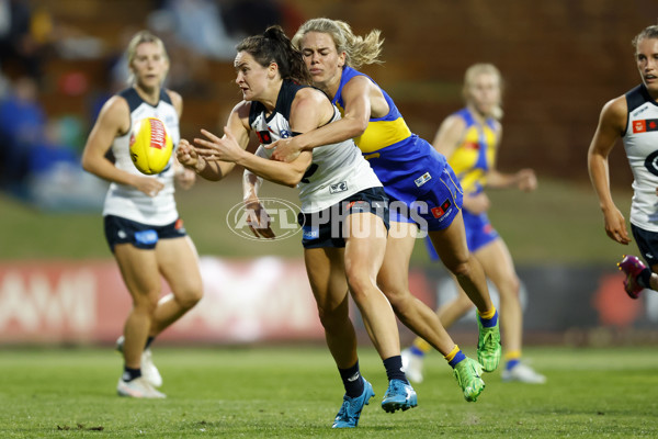 AFLW 2025 Round 12 - West Coast v Carlton - A-64629037