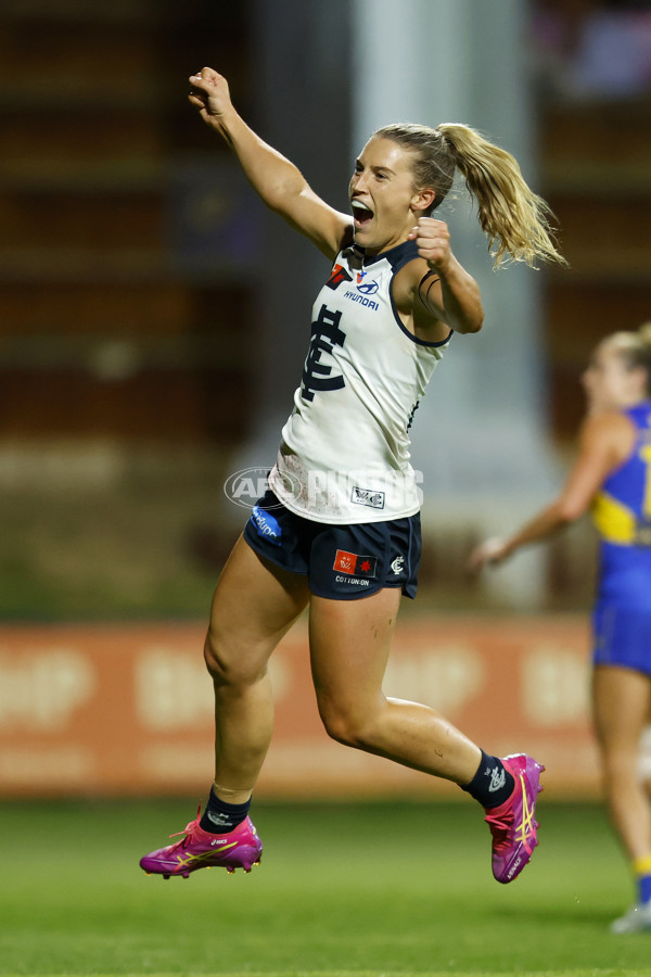 AFLW 2025 Round 12 - West Coast v Carlton - A-64629087