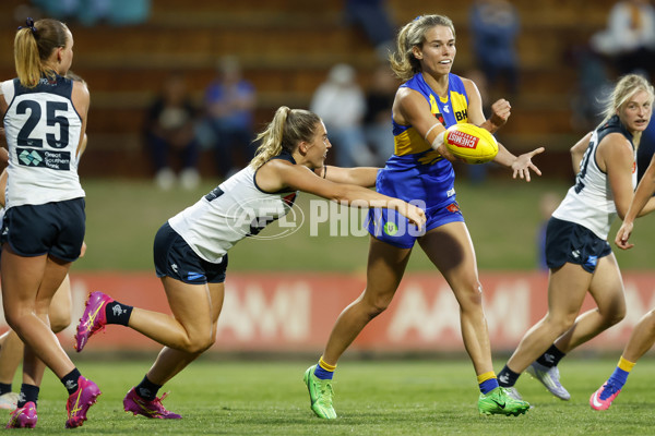 AFLW 2025 Round 12 - West Coast v Carlton - A-64629615