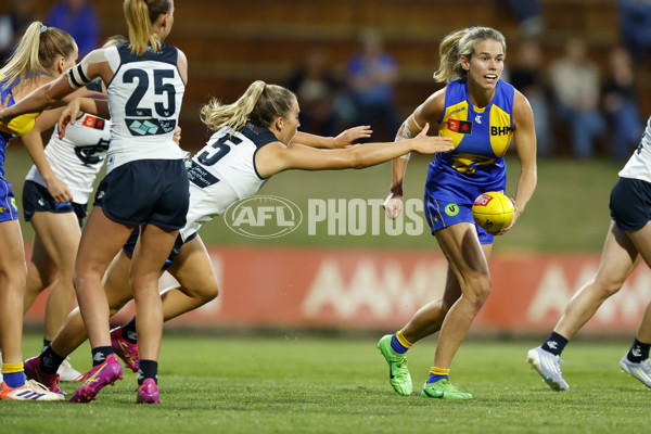 AFLW 2025 Round 12 - West Coast v Carlton - A-64629617