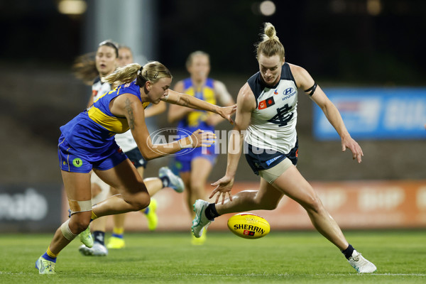 AFLW 2025 Round 12 - West Coast v Carlton - A-64629621