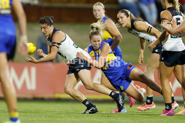 AFLW 2025 Round 12 - West Coast v Carlton - A-64629663