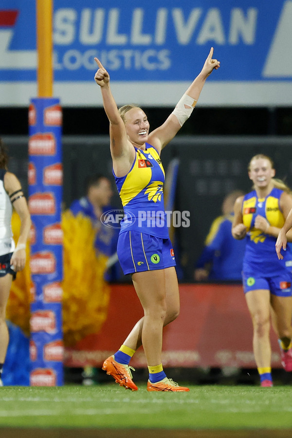 AFLW 2025 Round 12 - West Coast v Carlton - A-64629665