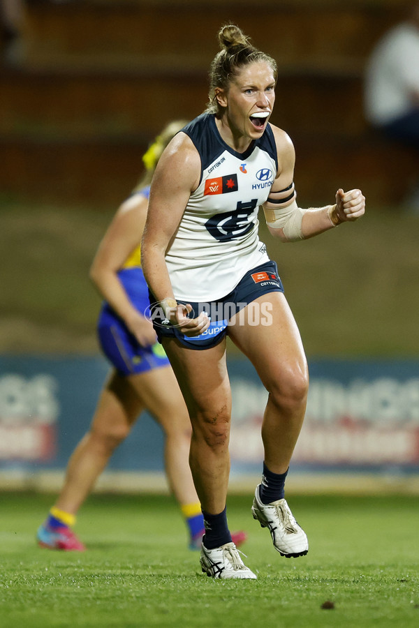 AFLW 2025 Round 12 - West Coast v Carlton - A-64629672