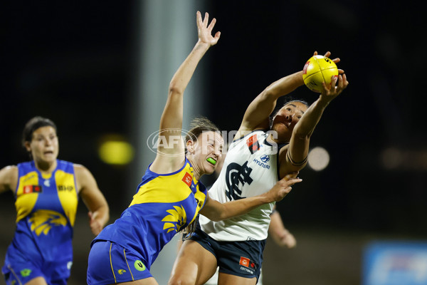 AFLW 2025 Round 12 - West Coast v Carlton - A-64631810