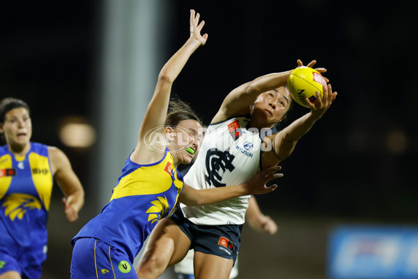 AFLW 2025 Round 12 - West Coast v Carlton - A-64631811