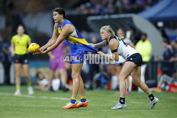 AFLW 2025 Round 12 - West Coast v Carlton - A-64632380