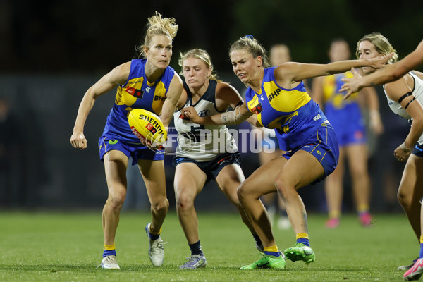 AFLW 2025 Round 12 - West Coast v Carlton - A-64632392