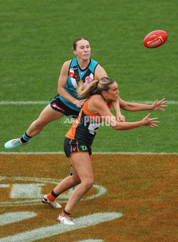 AFLW 2025 Round 12 - GWS v Port Adelaide - A-64634875