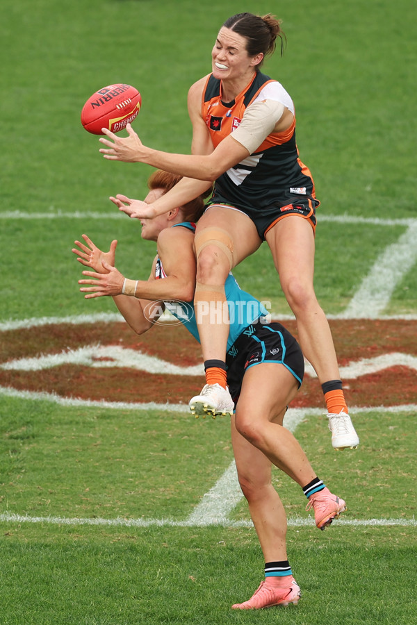 AFLW 2025 Round 12 - GWS v Port Adelaide - A-64634892