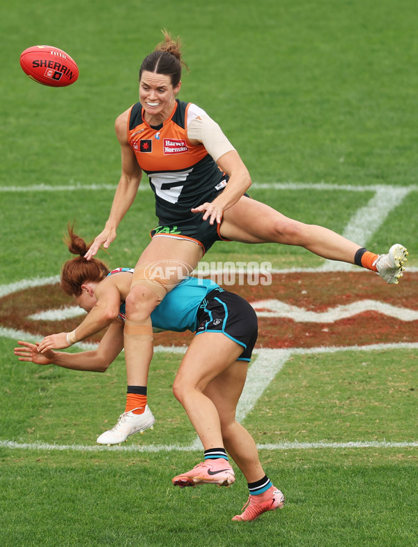 AFLW 2025 Round 12 - GWS v Port Adelaide - A-64634893