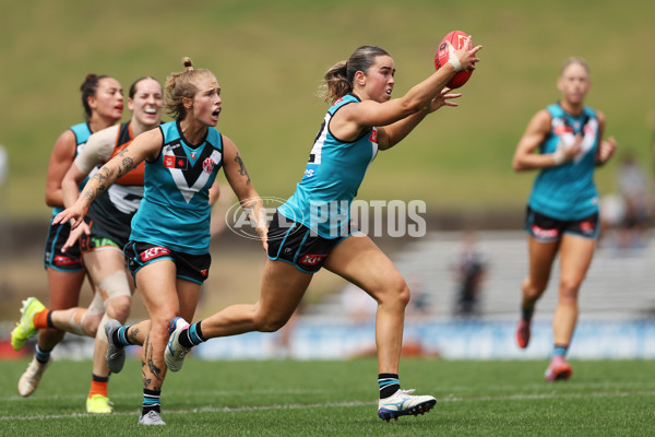 AFLW 2025 Round 12 - GWS v Port Adelaide - A-64634933