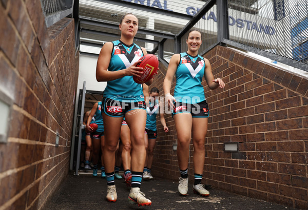AFLW 2025 Round 12 - GWS v Port Adelaide - A-64635172