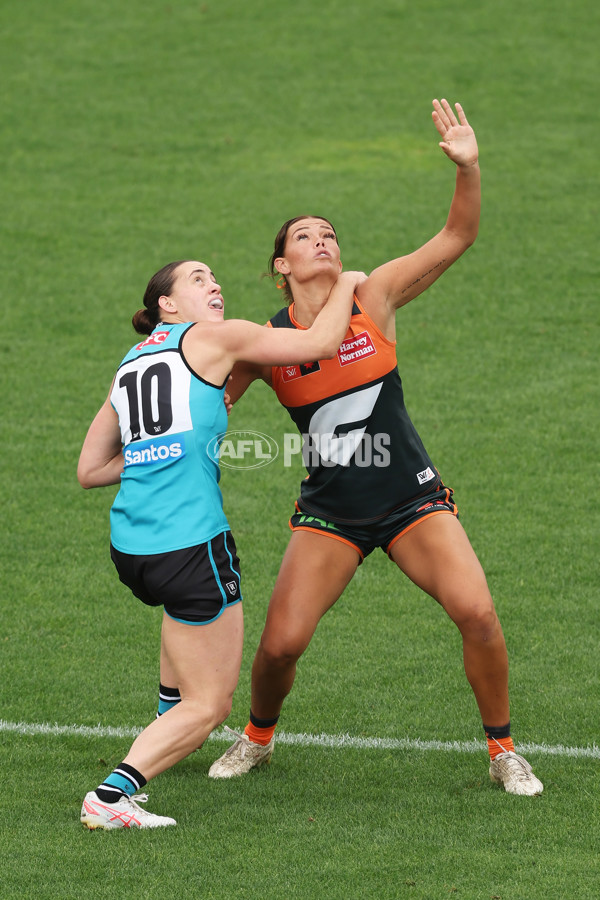 AFLW 2025 Round 12 - GWS v Port Adelaide - A-64635181
