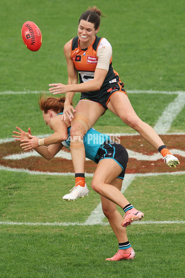 AFLW 2025 Round 12 - GWS v Port Adelaide - A-64635182