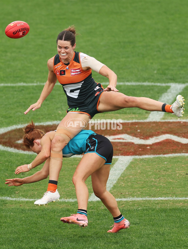 AFLW 2025 Round 12 - GWS v Port Adelaide - A-64635184