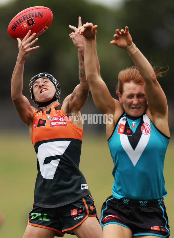 AFLW 2025 Round 12 - GWS v Port Adelaide - A-64635238