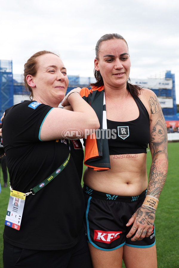 AFLW 2025 Round 12 - GWS v Port Adelaide - A-64637512