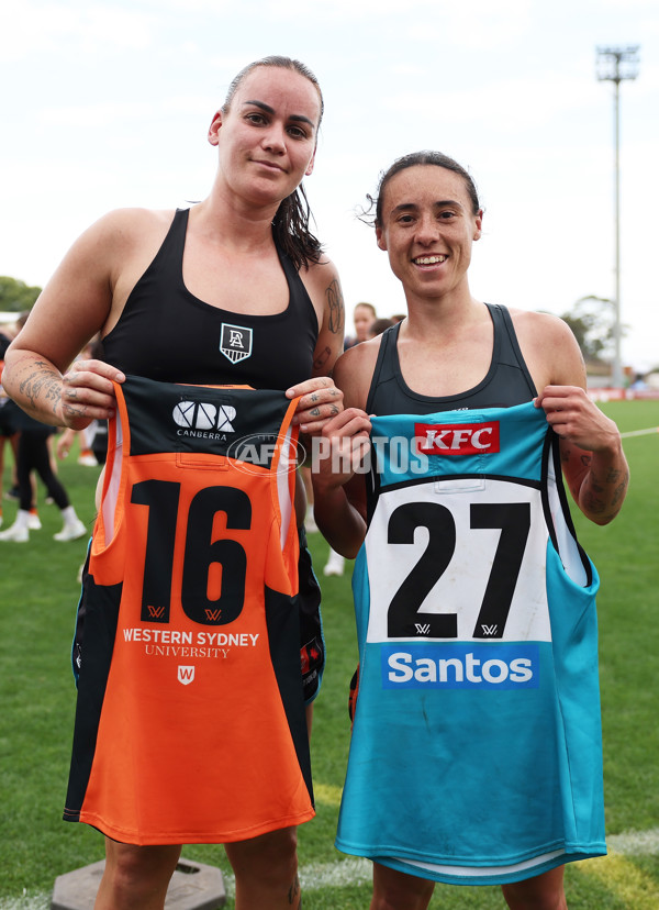 AFLW 2025 Round 12 - GWS v Port Adelaide - A-64637513
