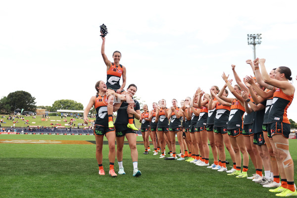 AFLW 2025 Round 12 - GWS v Port Adelaide - A-64637812