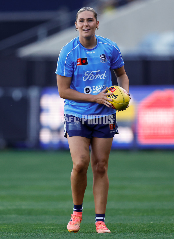 AFLW 2025 Round 12 - Geelong v Melbourne - A-64640092