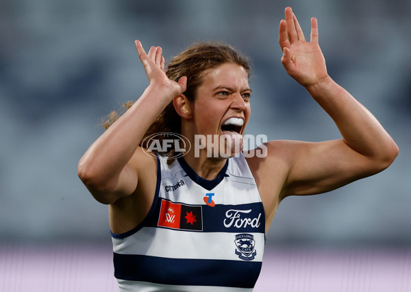 AFLW 2025 Round 12 - Geelong v Melbourne - A-64643182