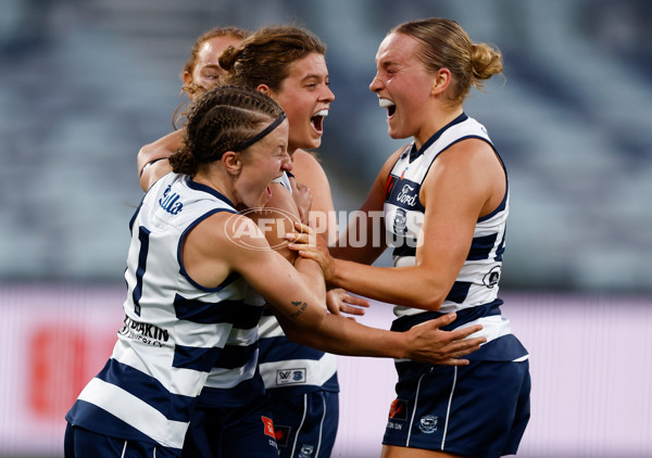AFLW 2025 Round 12 - Geelong v Melbourne - A-64644472