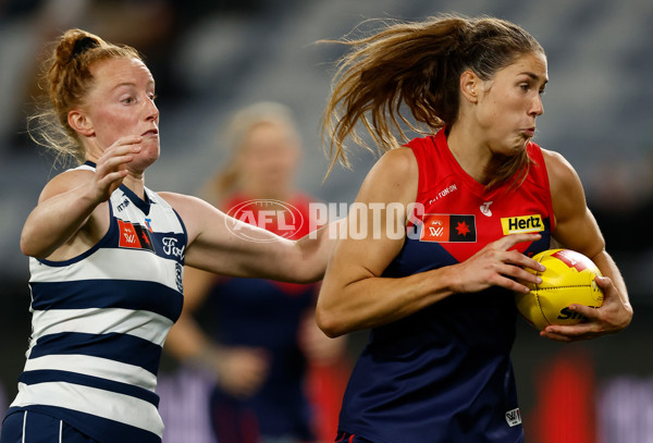 AFLW 2025 Round 12 - Geelong v Melbourne - A-64644526