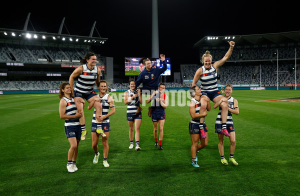 AFLW 2025 Round 12 - Geelong v Melbourne - A-64645907