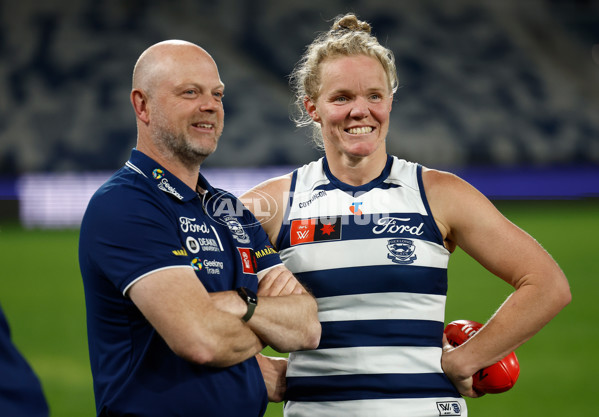 AFLW 2025 Round 12 - Geelong v Melbourne - A-64645931