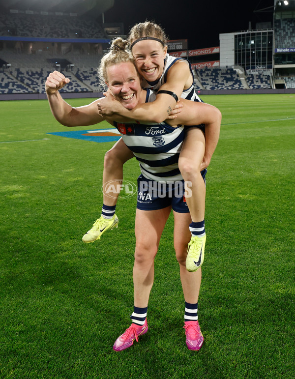 AFLW 2025 Round 12 - Geelong v Melbourne - A-64645933