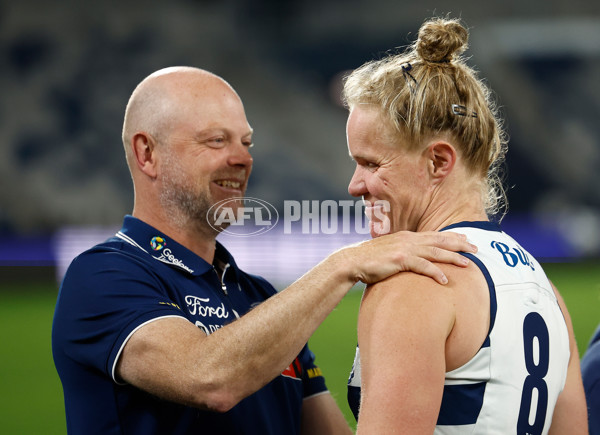 AFLW 2025 Round 12 - Geelong v Melbourne - A-64645934